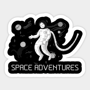 Space Adventures Sticker